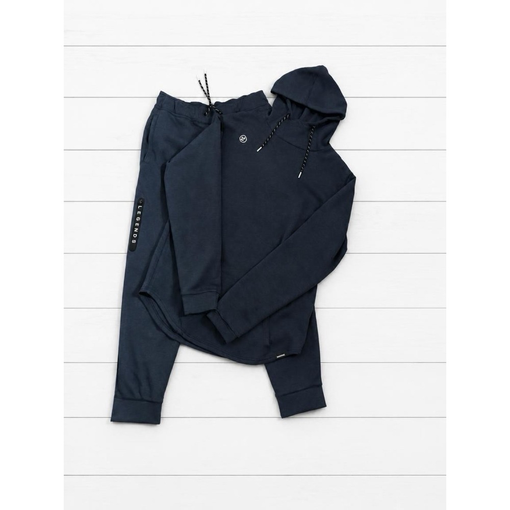 Legends Hawthorne Tech Hoodie & Joggers Set - Navy Blue XXL Sweatpants Tracksuit